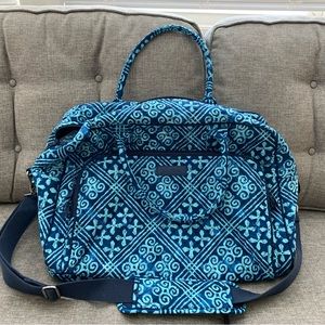 Vera Bradley Weekend Bag- blue